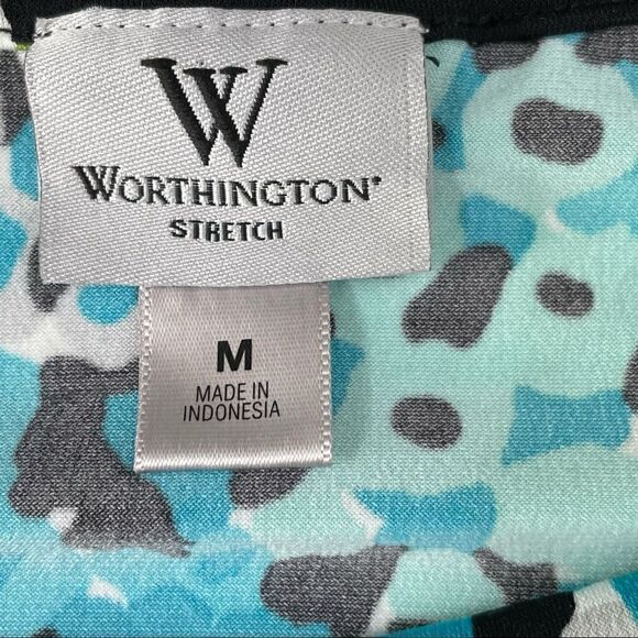 Worthington Stretch Top size Medium - Picture 3 of 6